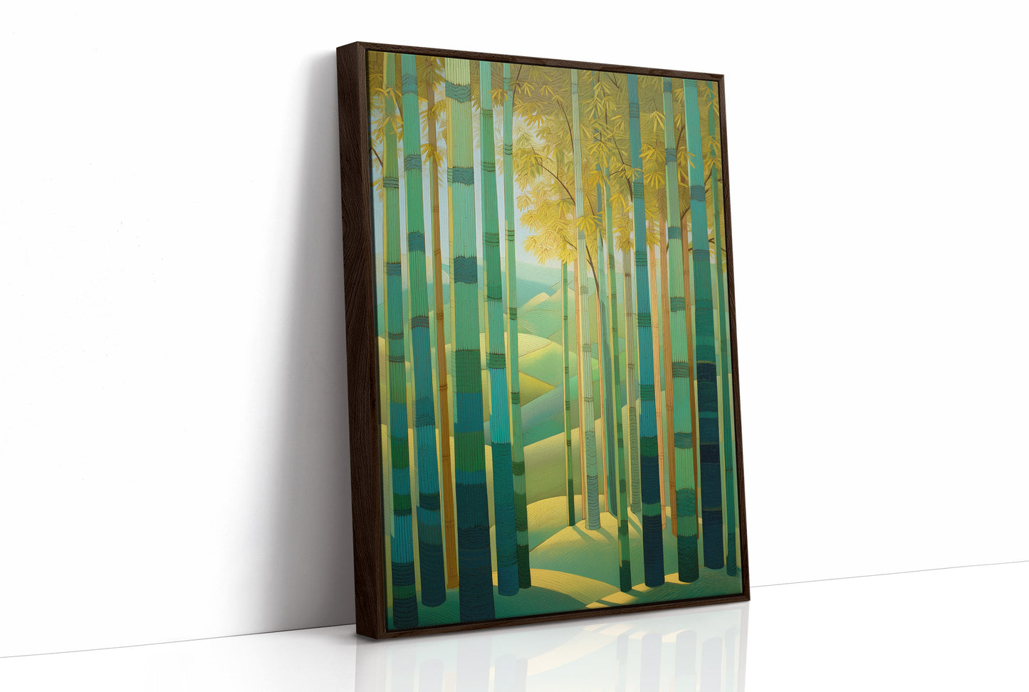 Bamboo Forest Leads To Dawn