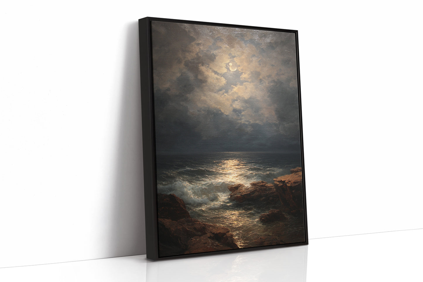 Tides Under a Silver Veil