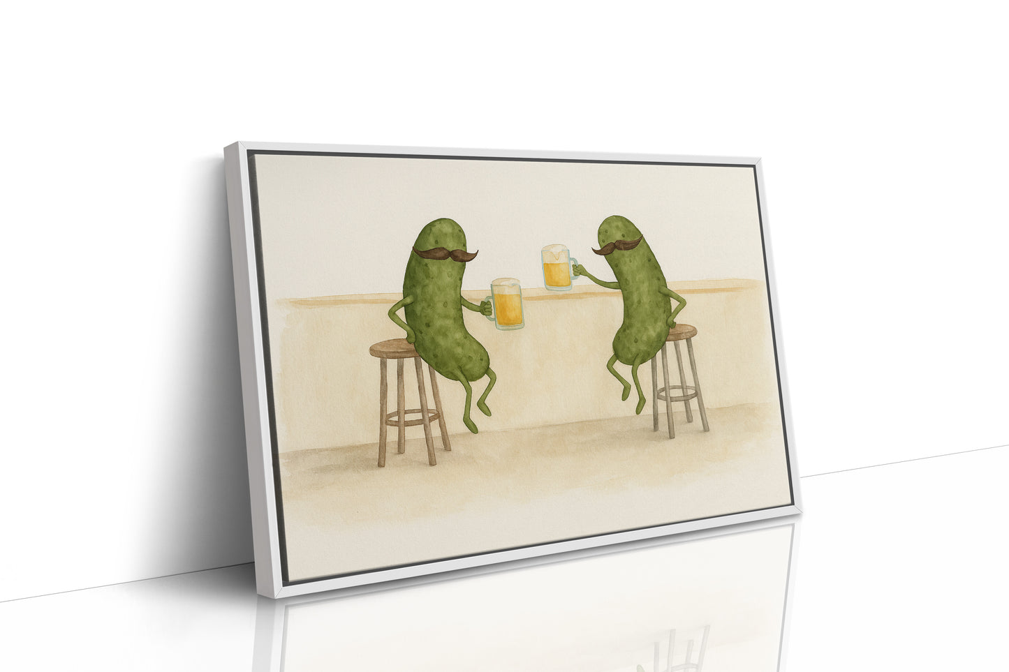 Pickles with Pints and Mustaches