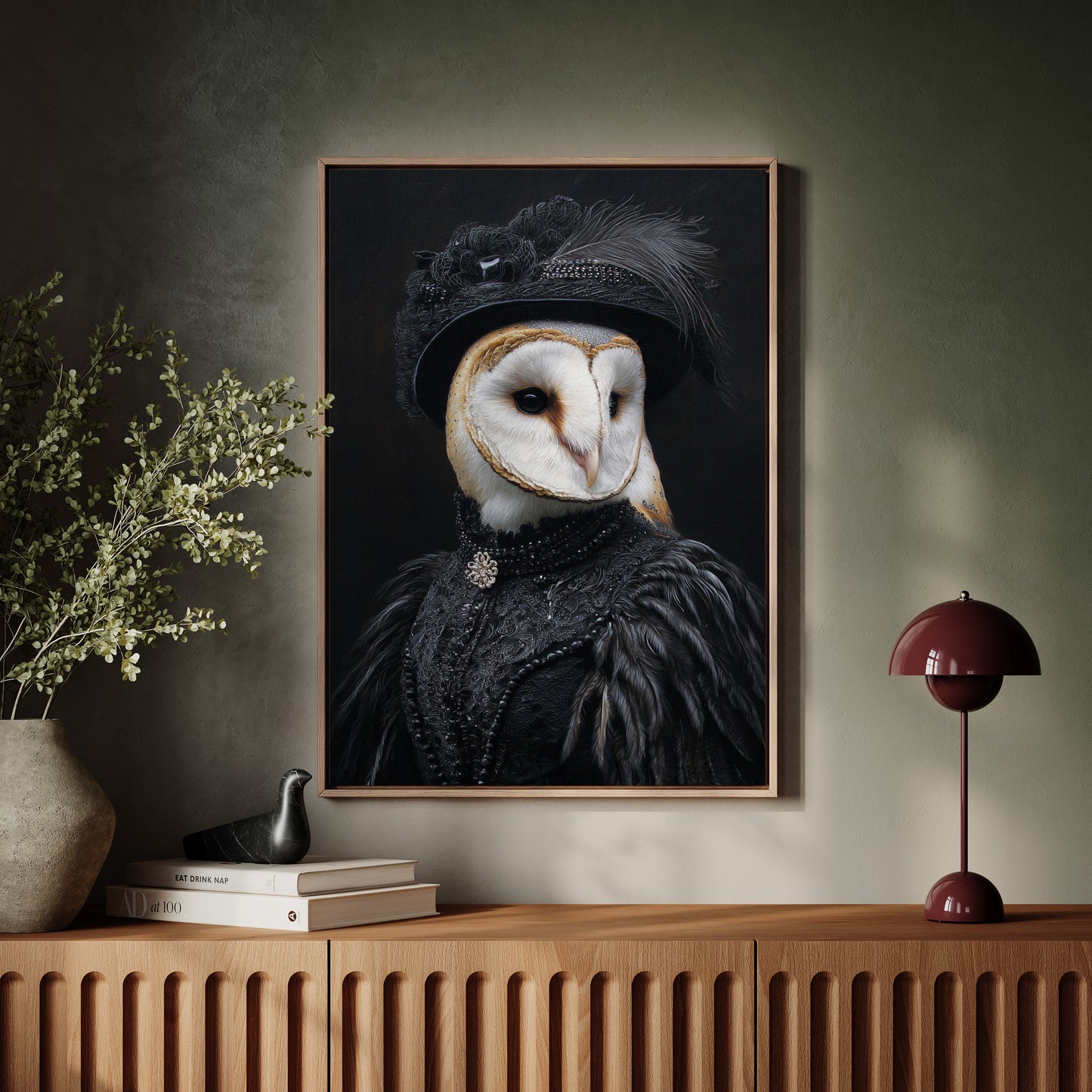Elegantly Dressed Regal Owl