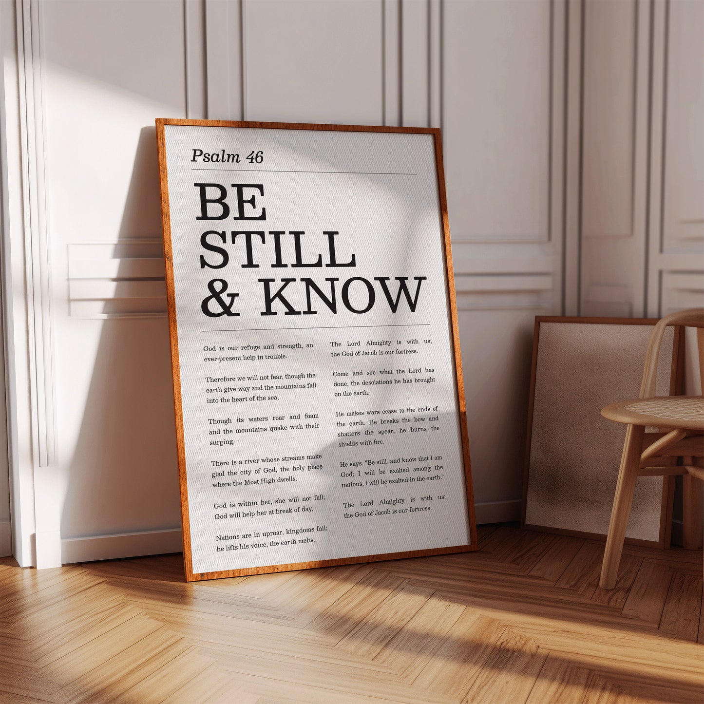 Be Still and Know Psalm 46