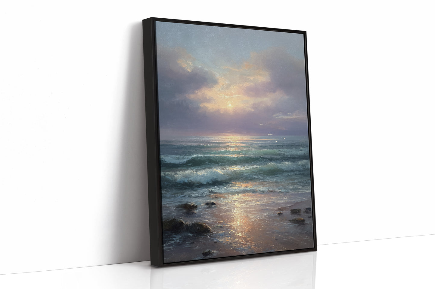 Tide's Embrace at Dusk