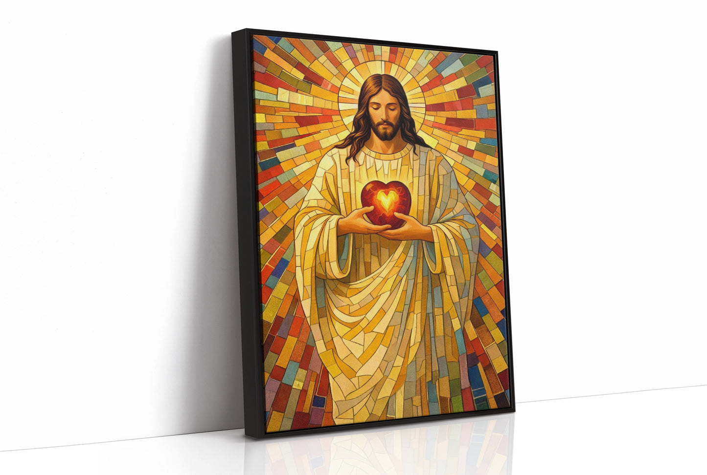 Radiant Mosaic of Divine Compassion