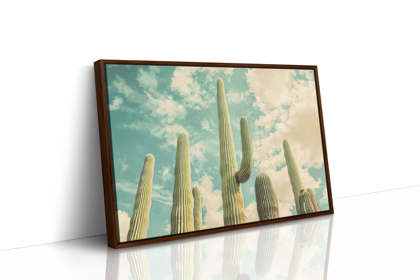 Desert Giants Under Dreamy Skies