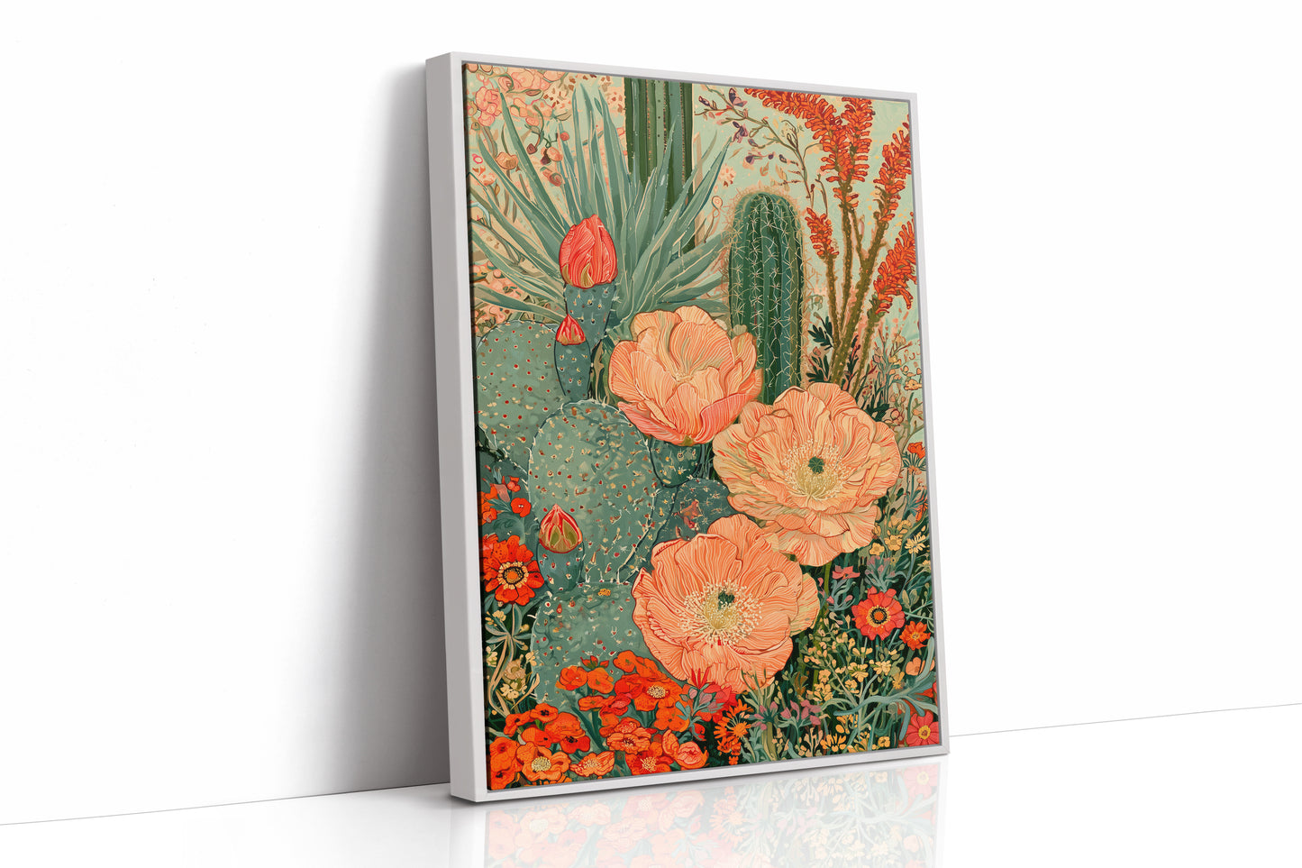Desert Garden in Full Bloom