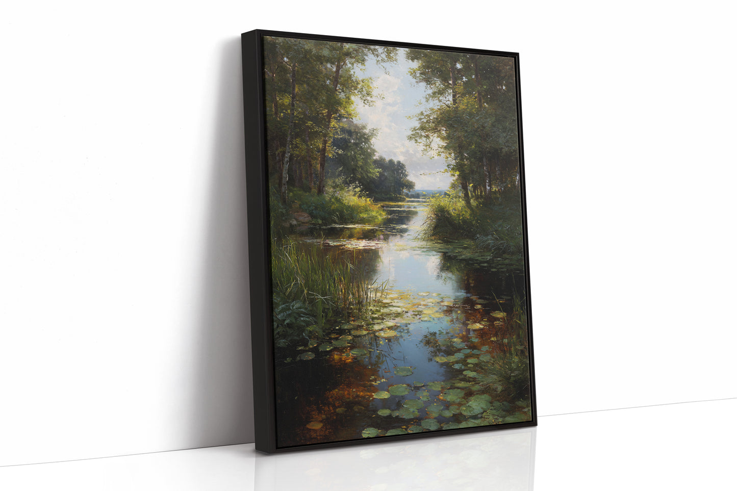 Serenity Along The Water's Edge