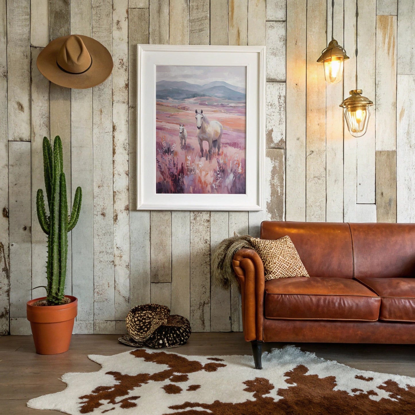 Wild Lavender Calls The Horses Home