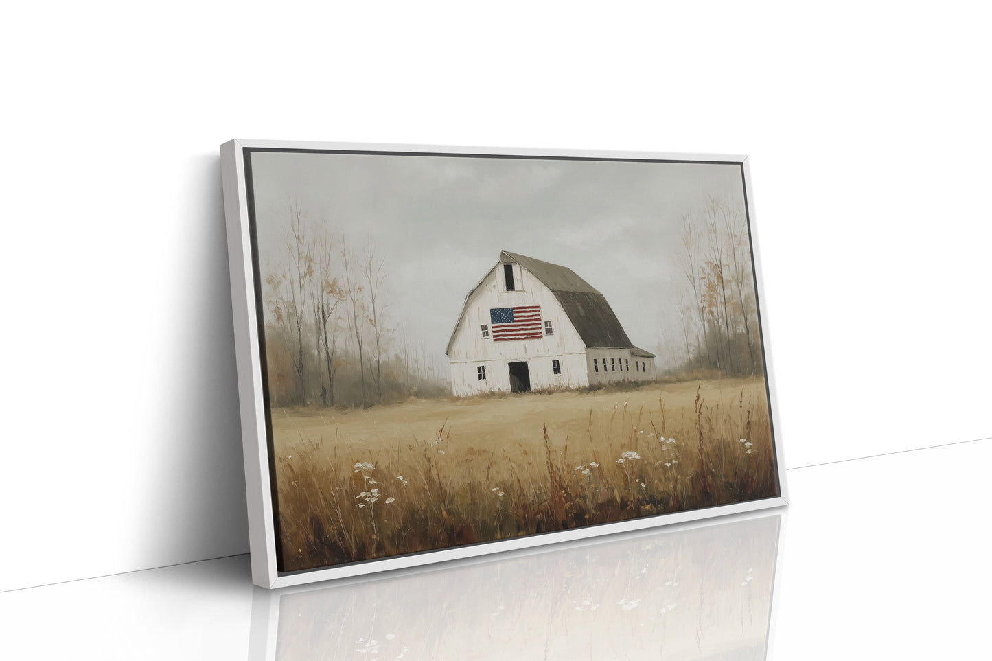 Prairie Stars Above Heartland Barns