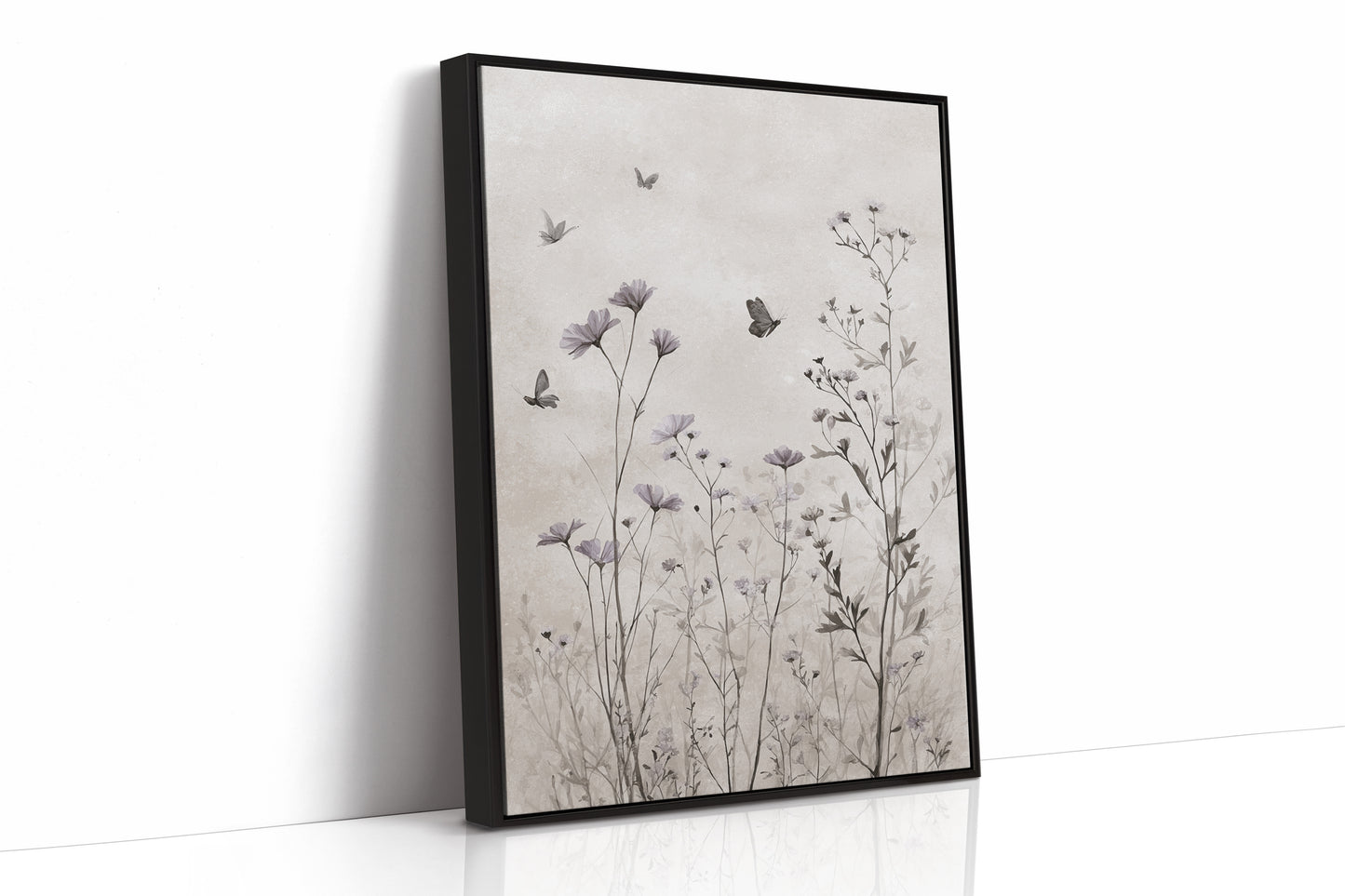 Fluttering Through Silent Meadows