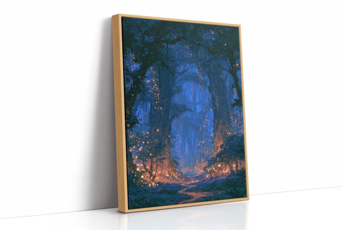 Path Through the Blue Hour