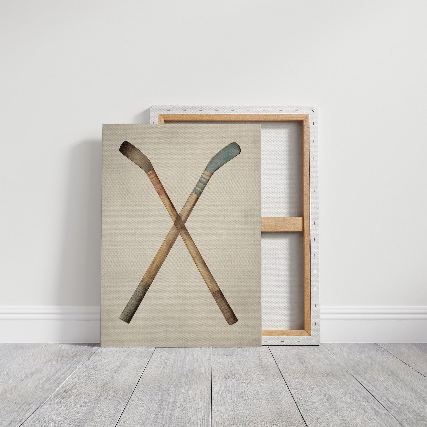Crossed Sticks: Vintage Hockey Heritage