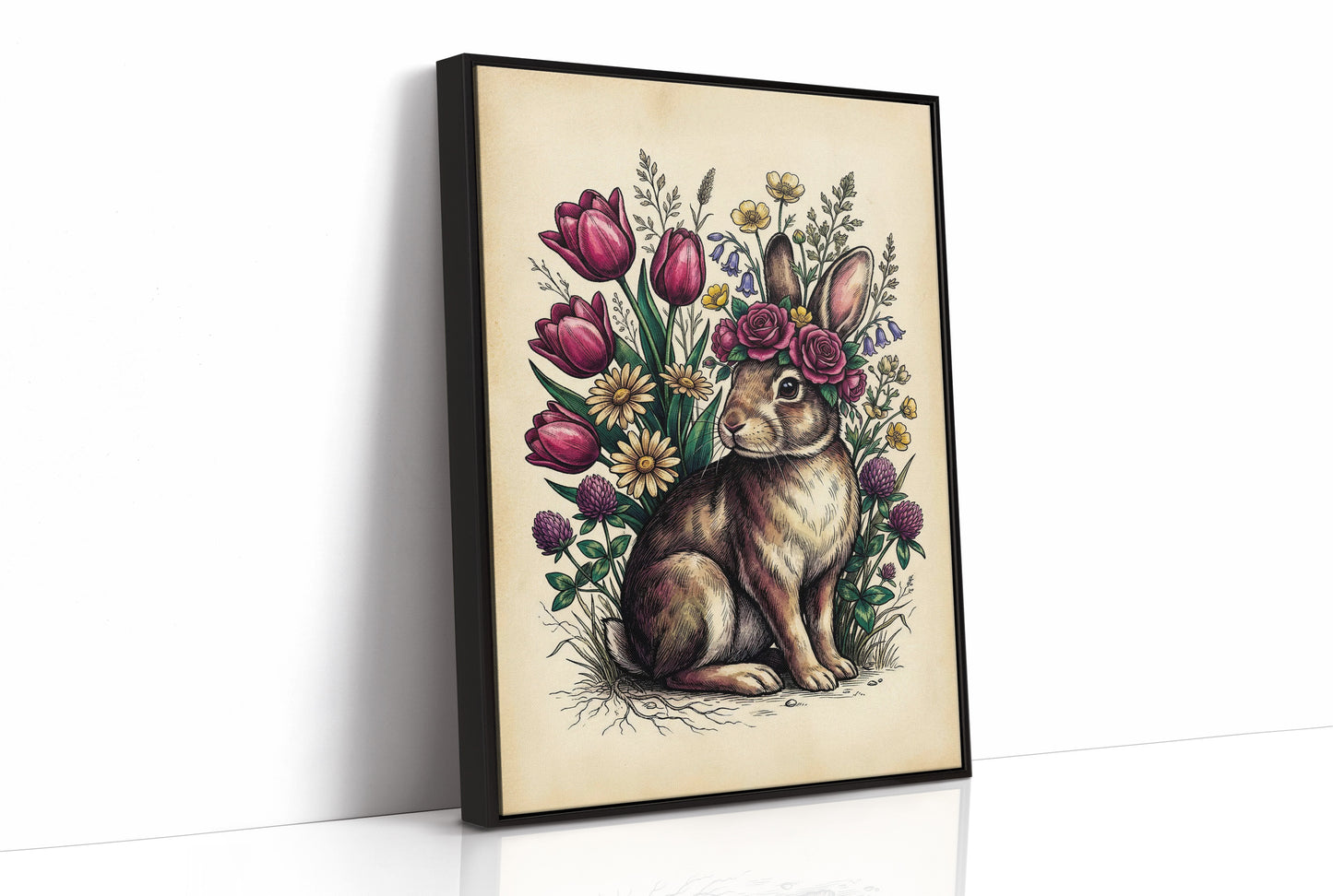 The Rabbit's Tulip Crown