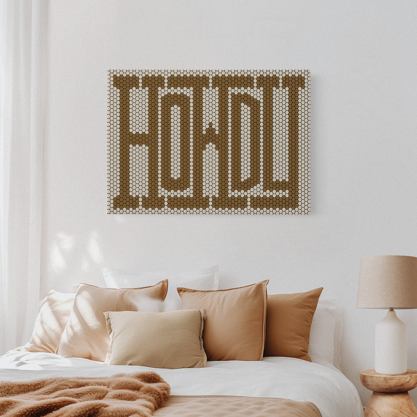 Howdy Western Mosaic Wall Greeting