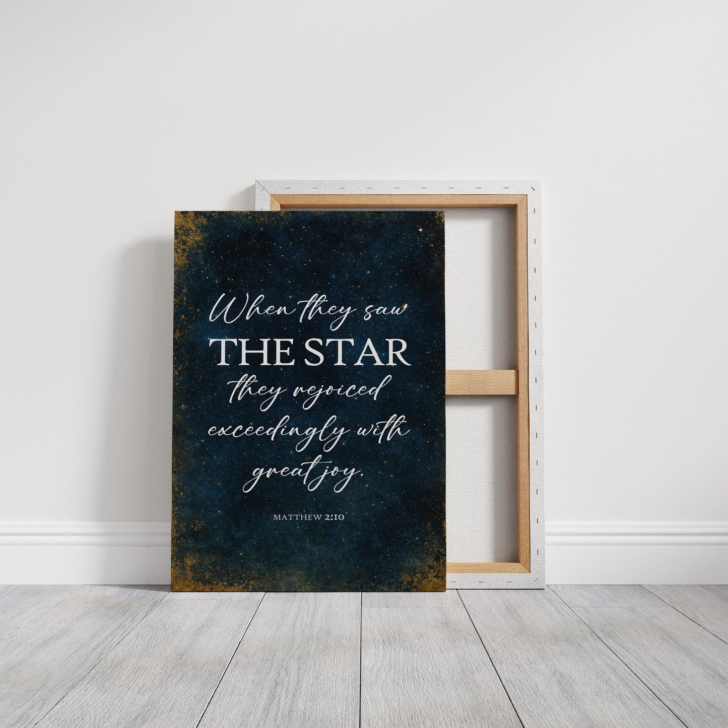 Starlit Words In Winter Glow