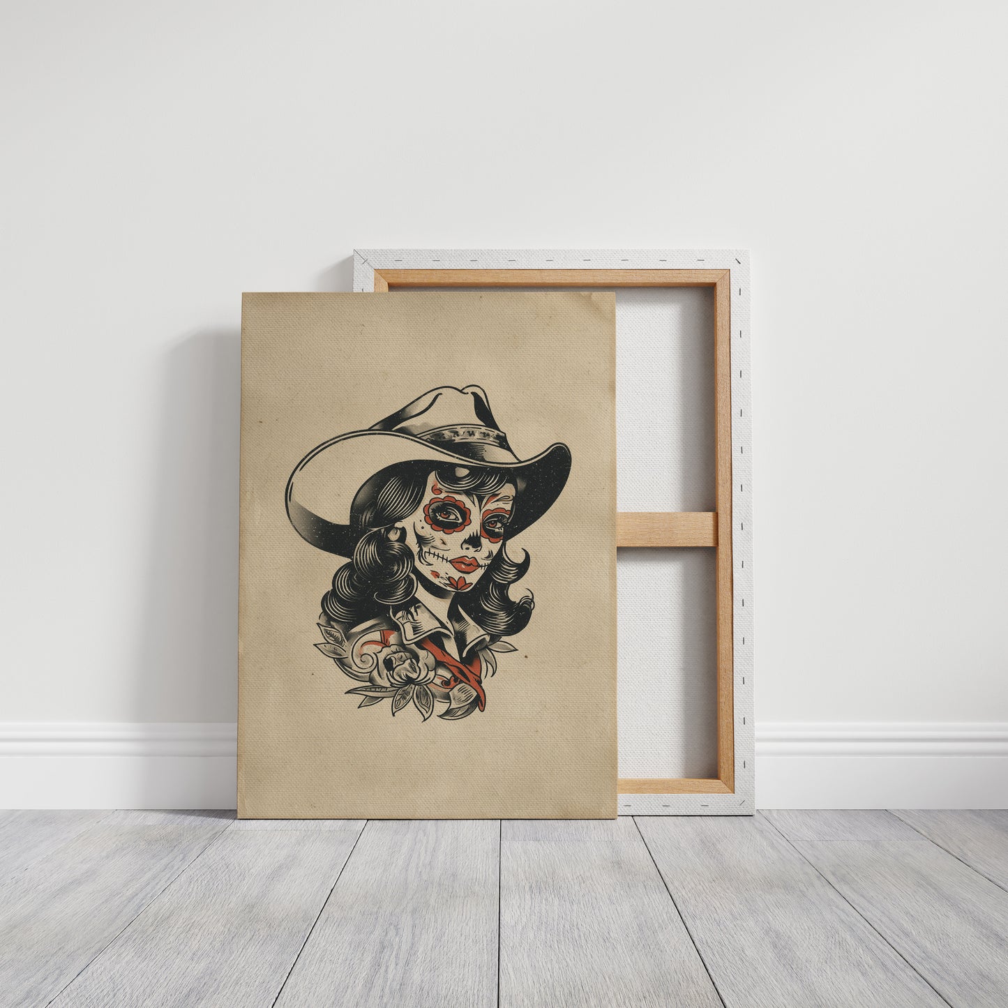 Roses Bloom Under Desert Stars