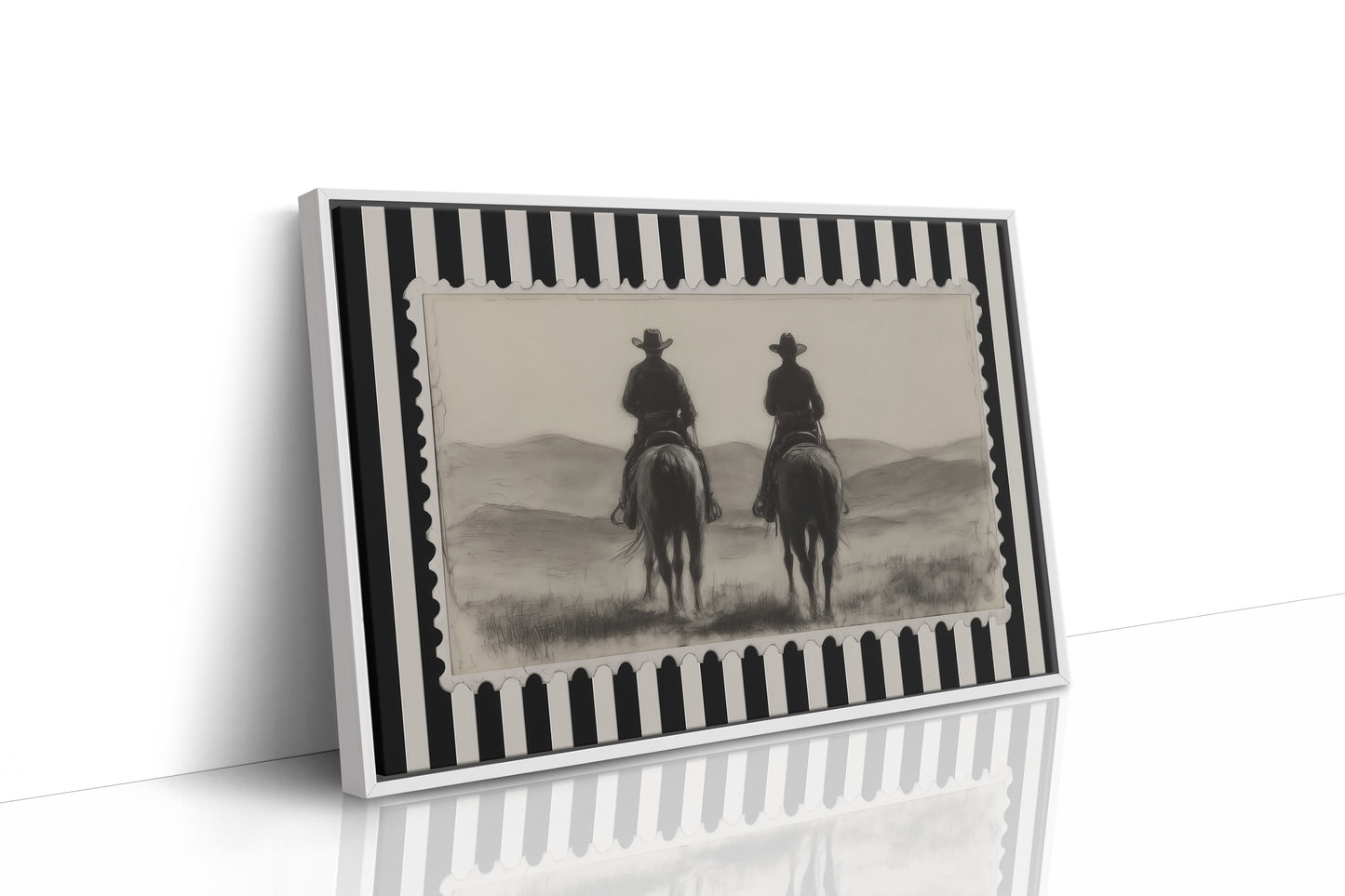 Morning Dust Carries Ranch Tales West