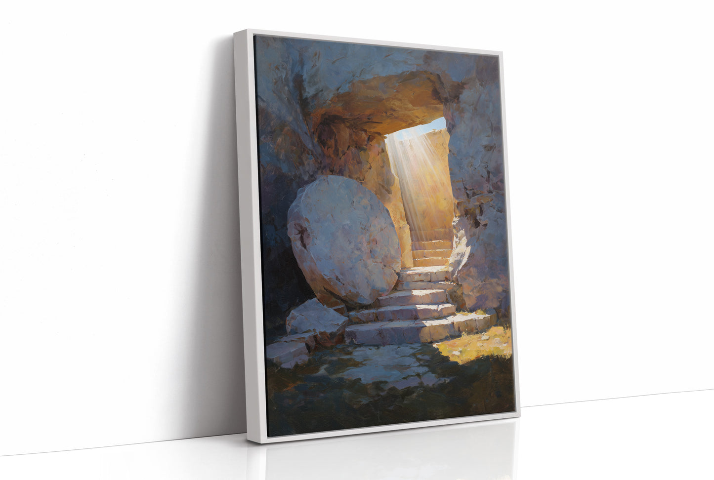 Empty Tomb Bathes in Resurrection Light