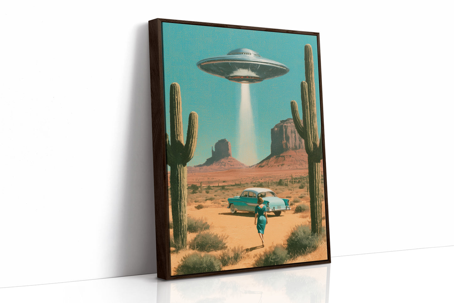 Desert Highway UFO Encounter