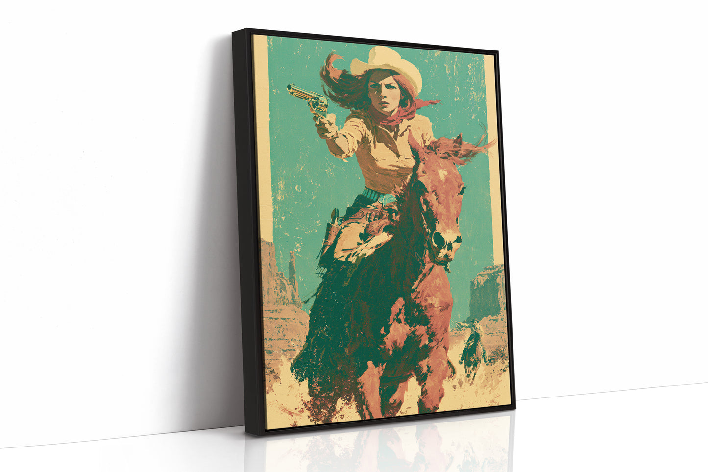 Dust and Grit: The Cowgirl's Charge
