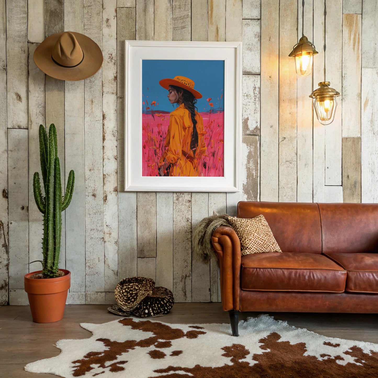 Poppies Dance Through Marigold Fields