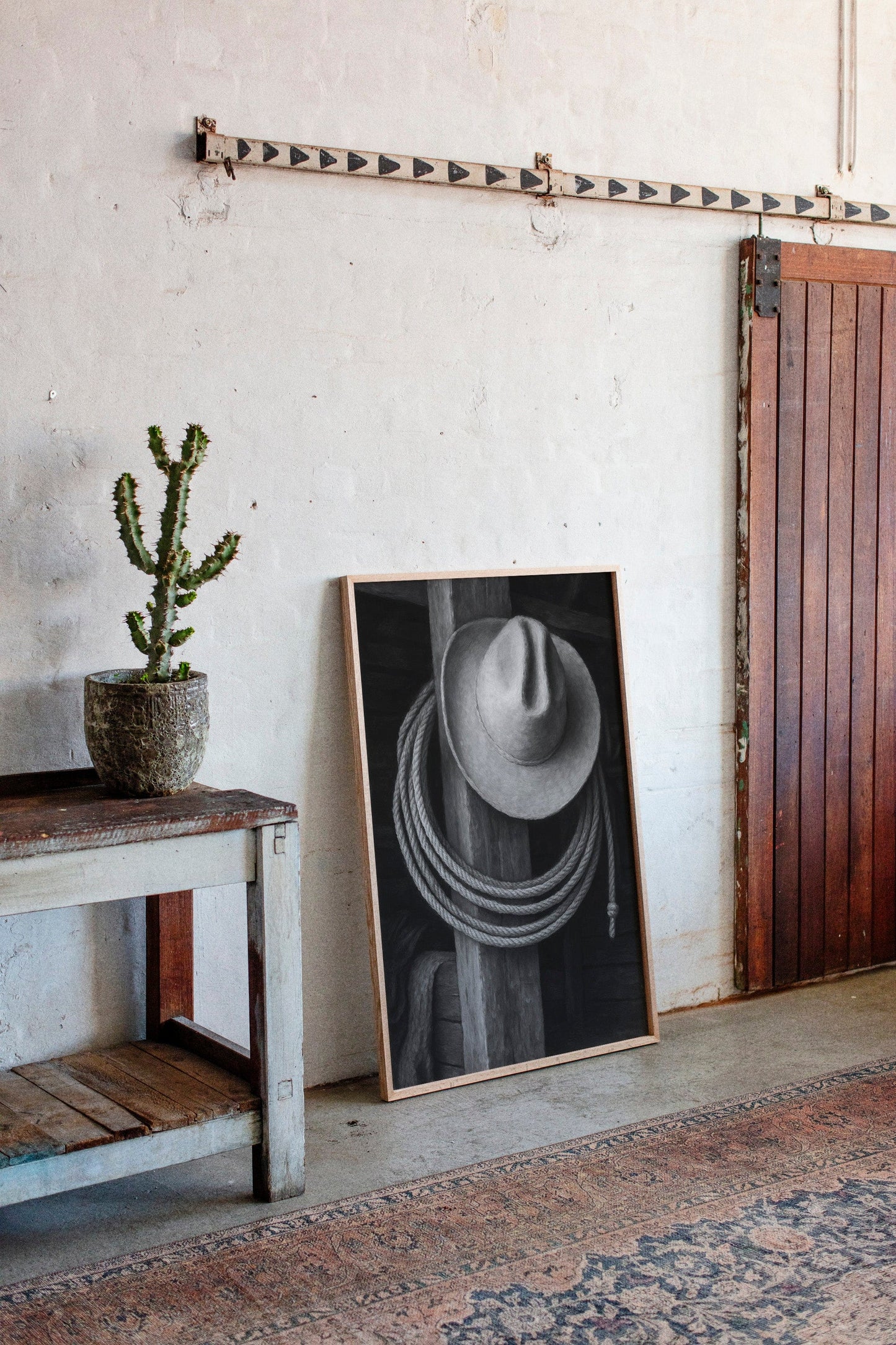 Cowboy Hat and Lasso