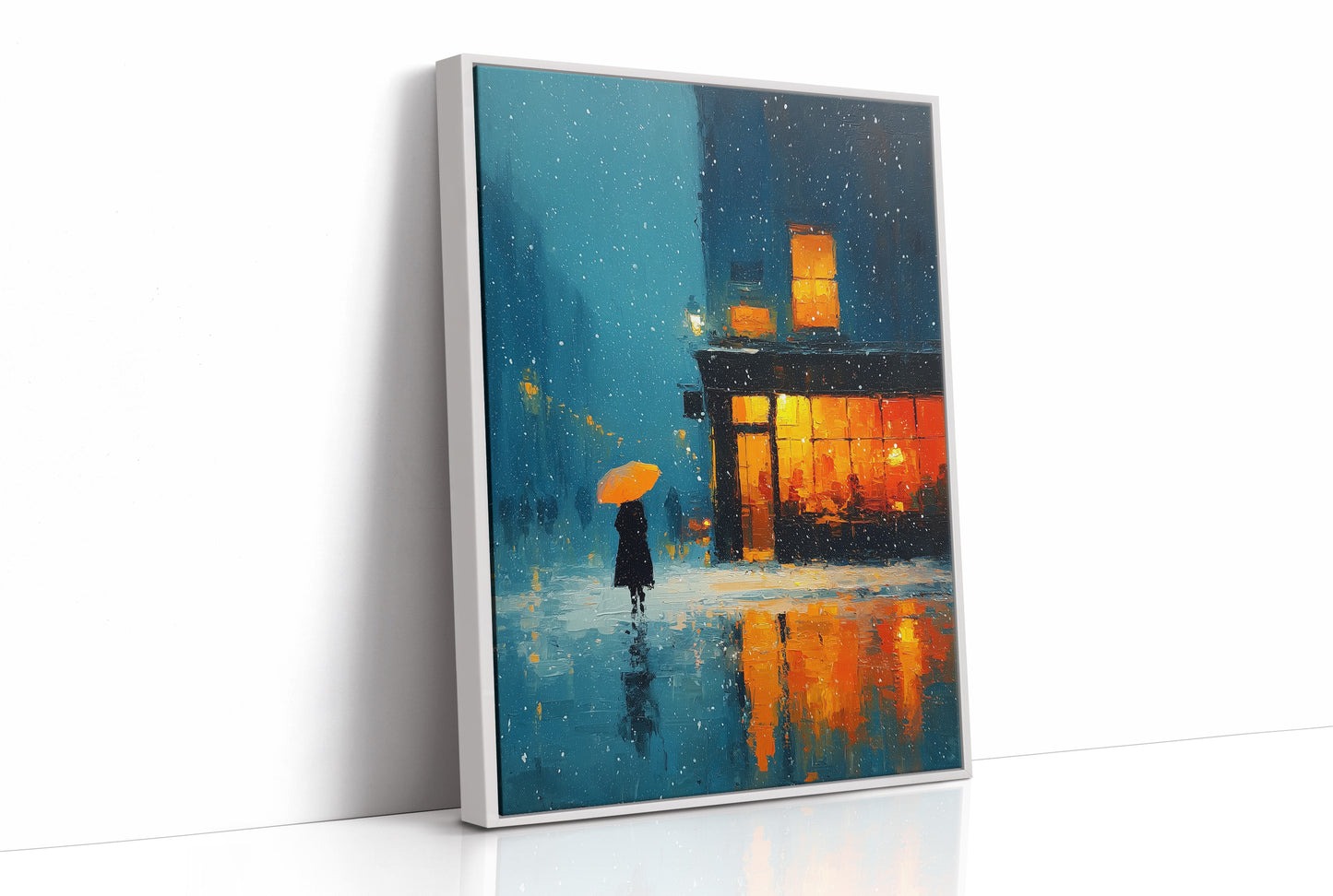 She Walked Past the Warm Window Twice