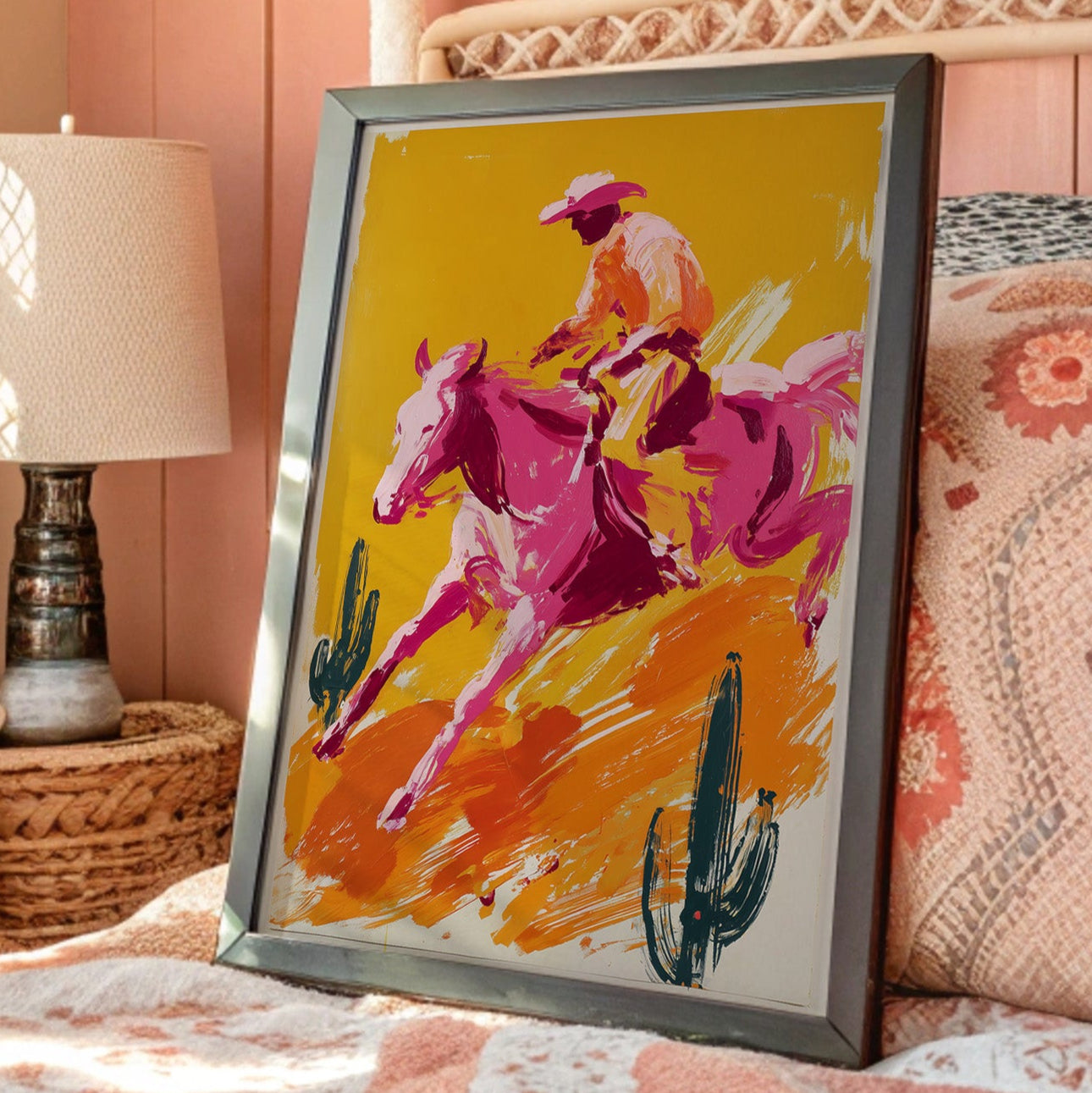 Riding Through Colorful Horizons