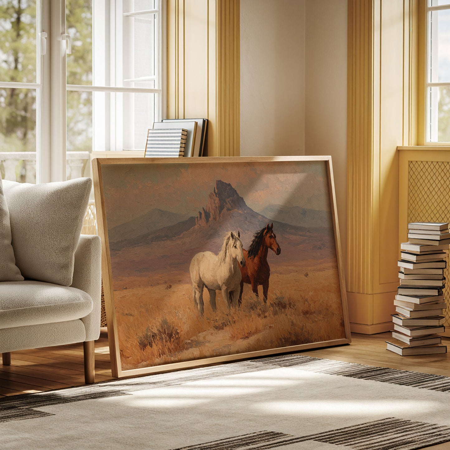 Wild Hearts Beneath Desert Peaks