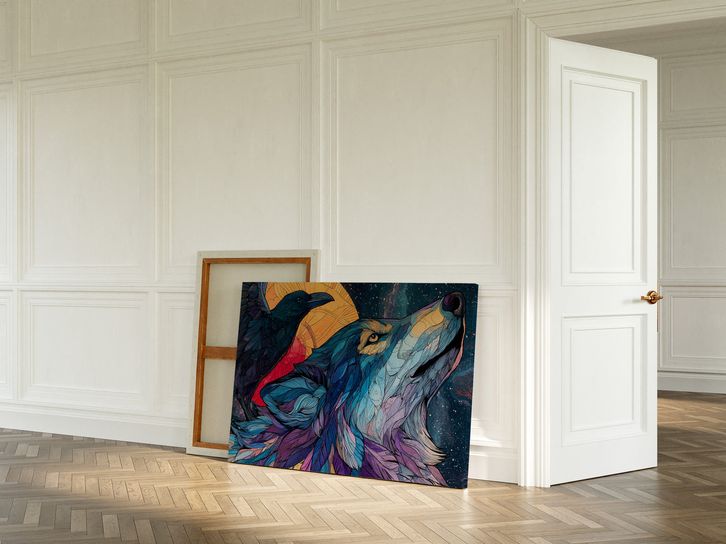 Ancient Tales Of Wolf And Raven