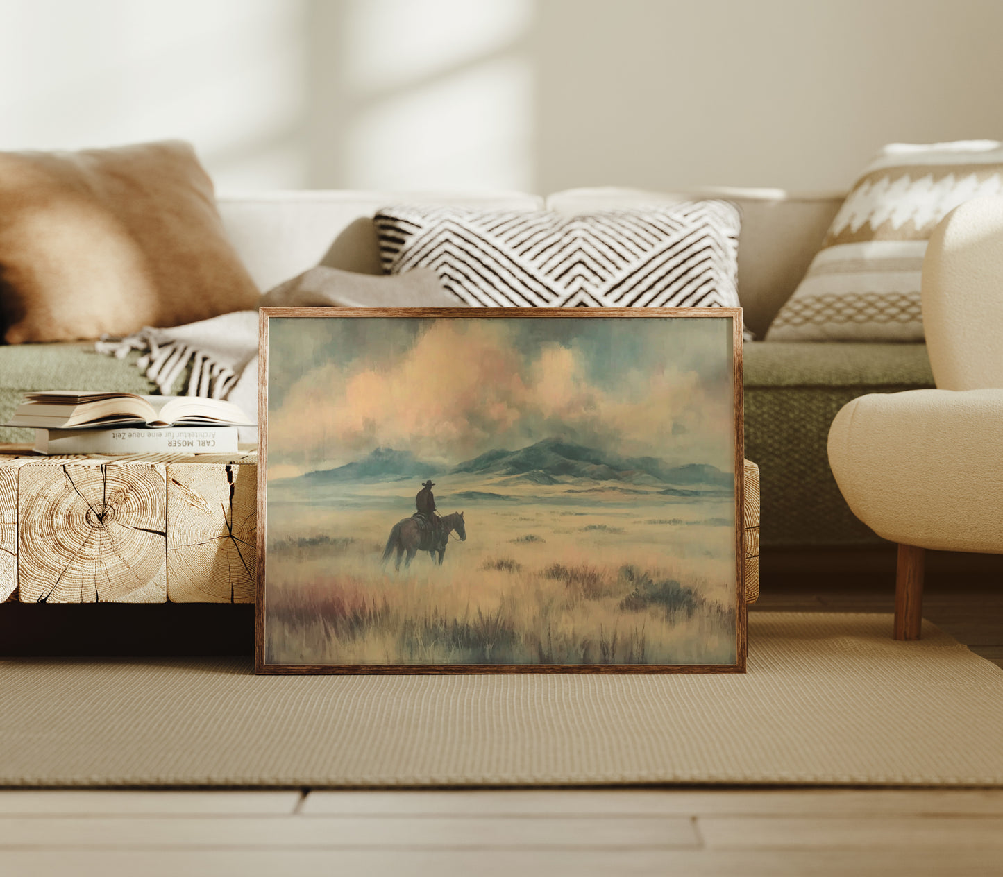 Riding Into the Golden Horizon