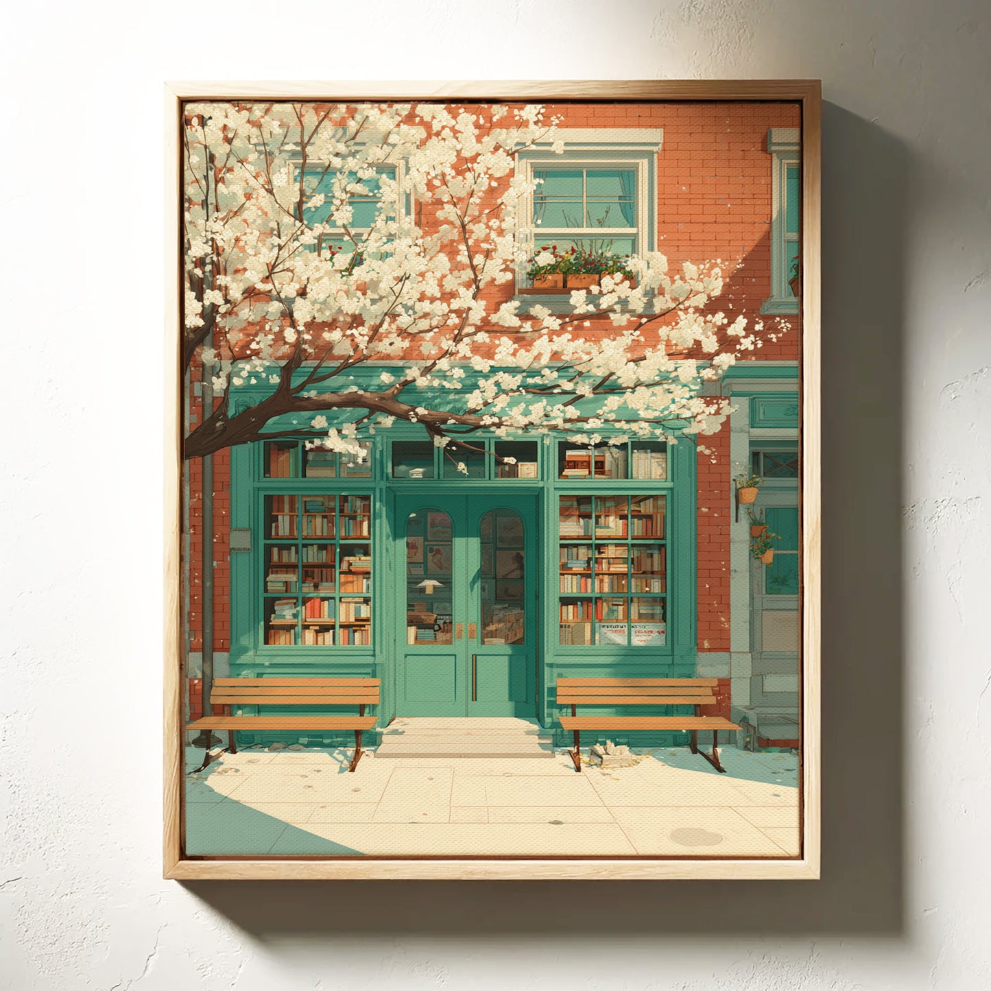 Beneath Blossoms and Books