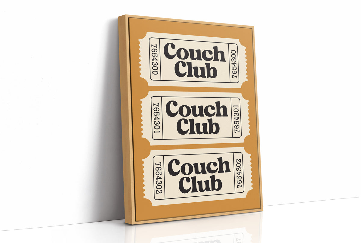Couch Club: Bold Serif Edition