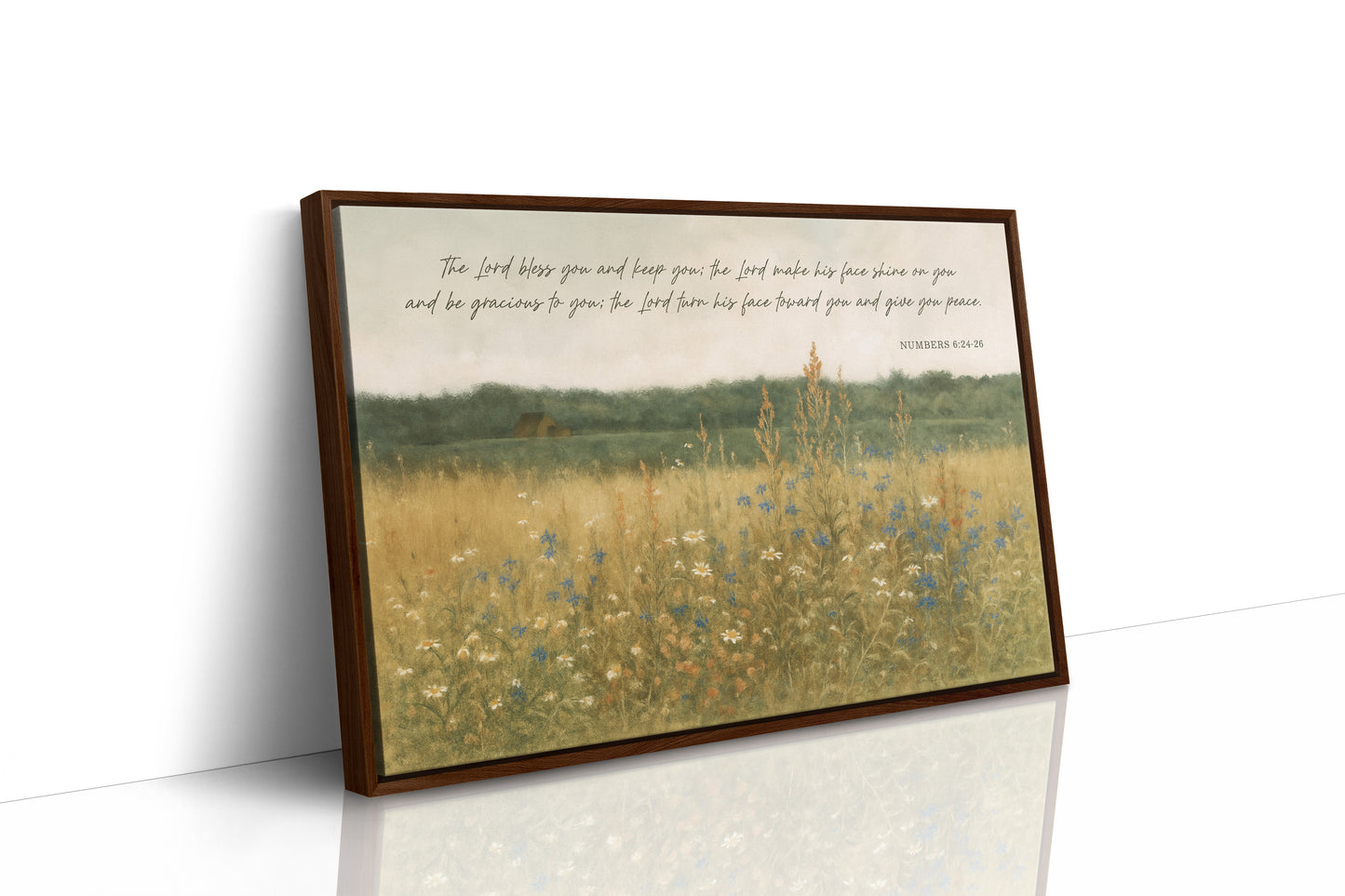 Blessing in Wildflowers Numbers 6:24