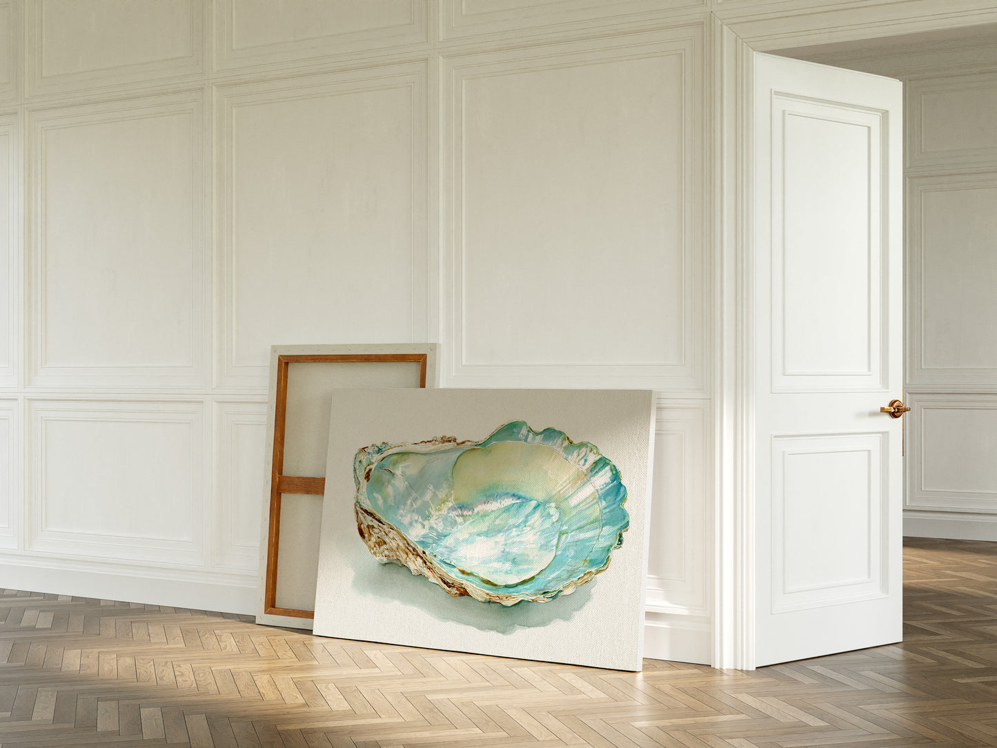 Ocean's Pearl Catches Morning Light