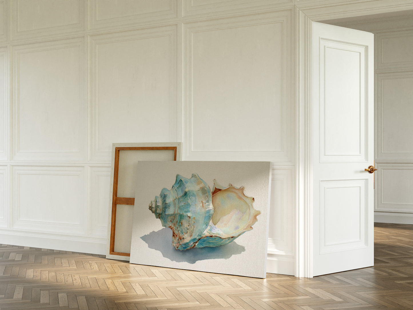 Ocean's Memory In Aqua Light