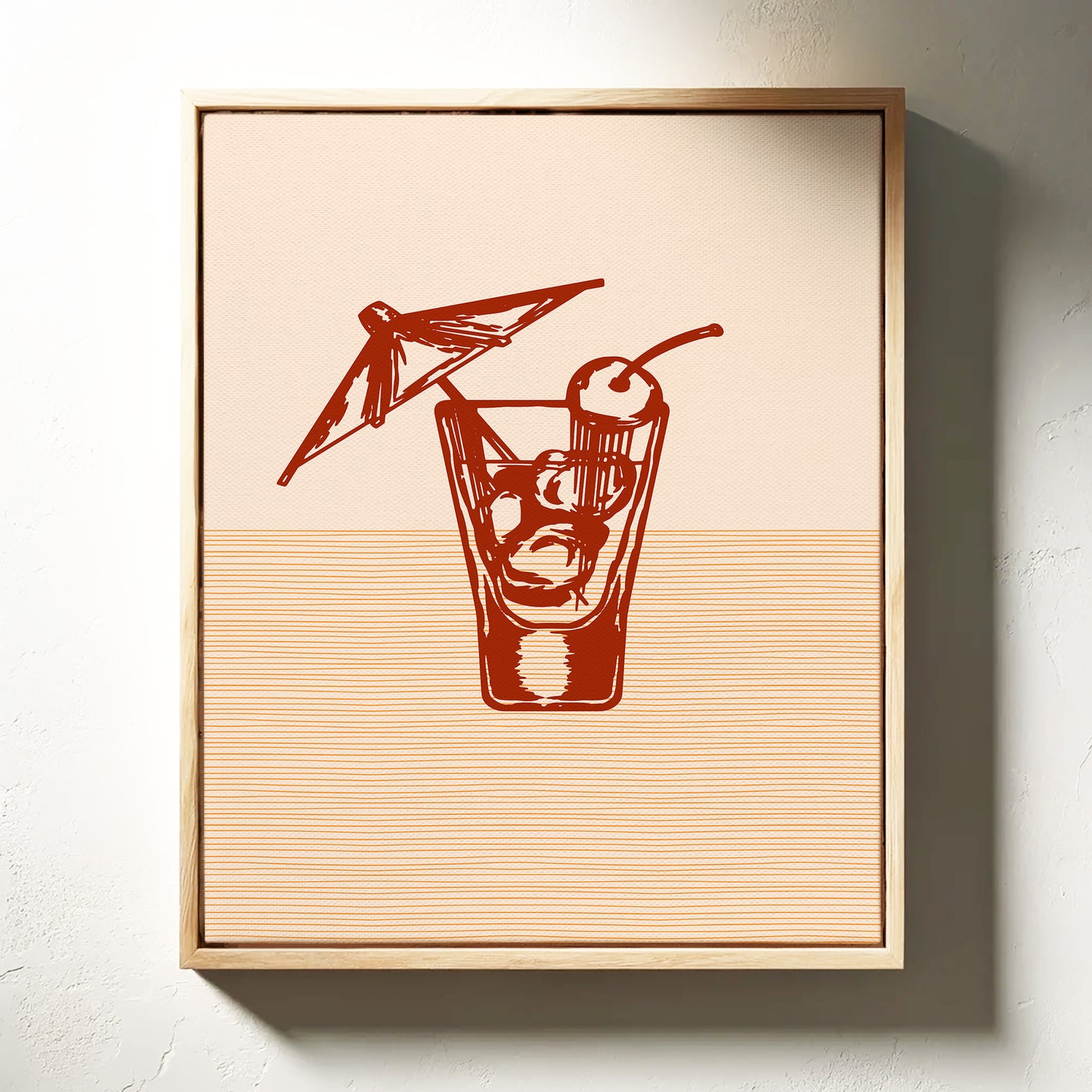 Poolside Cocktails Paint Summer Memories