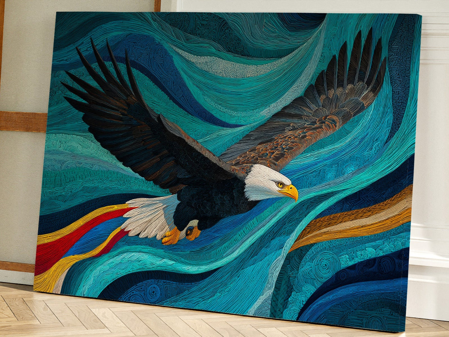 Soaring Through Wind's Ancient Dance