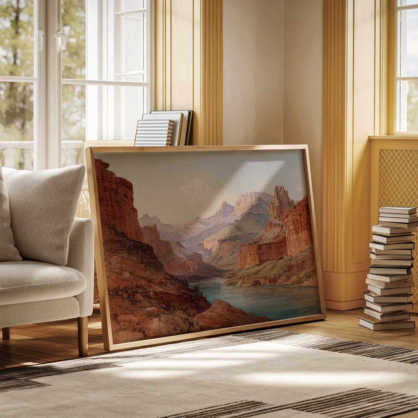 Ancient Waters Carve Desert Kingdoms