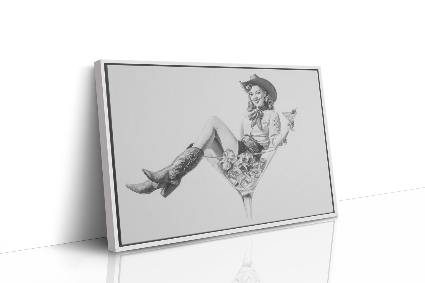 Cocktail Hour In Western Style