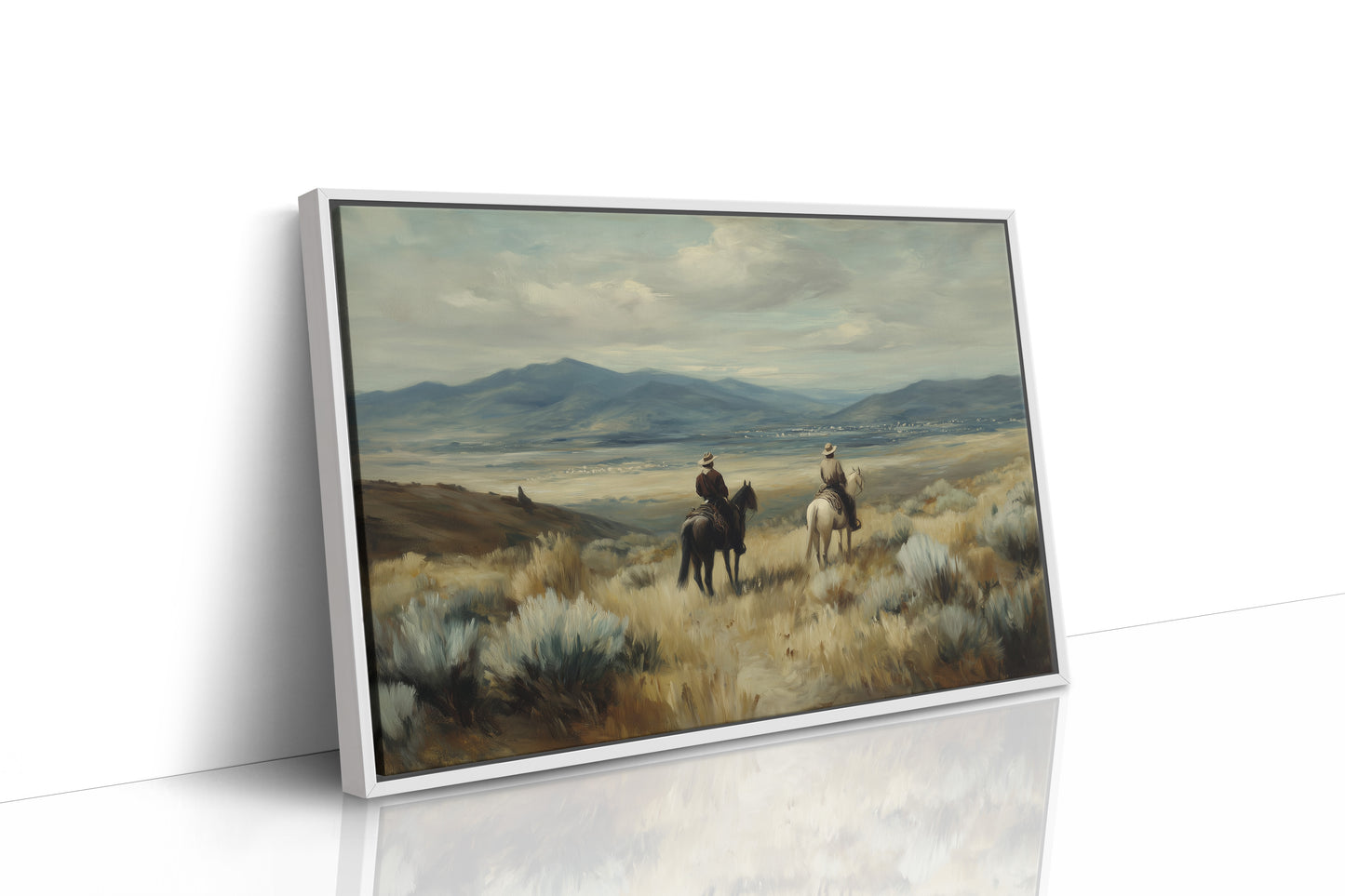 Sagebrush Tales Under Mountain Skies