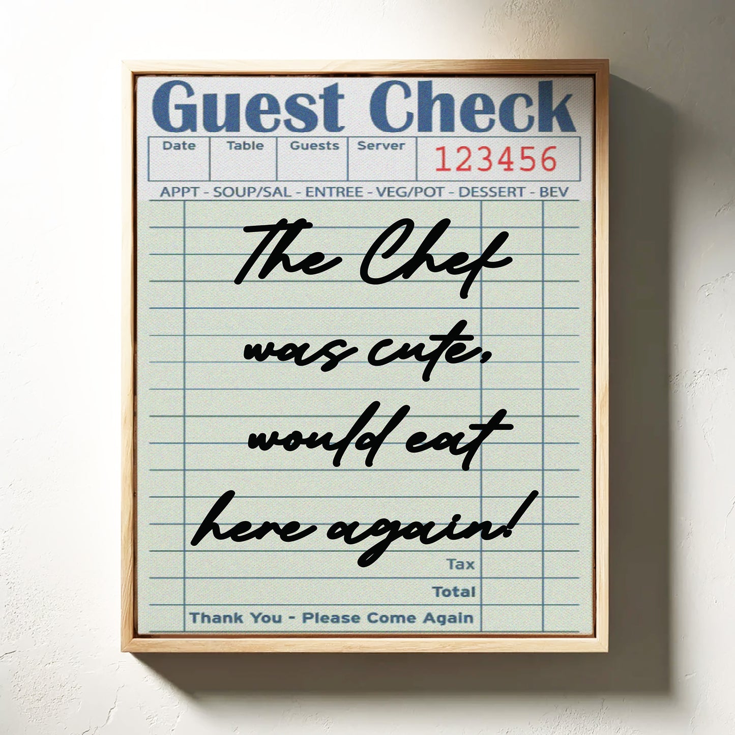 Kitchen Notes From A Perfect Meal