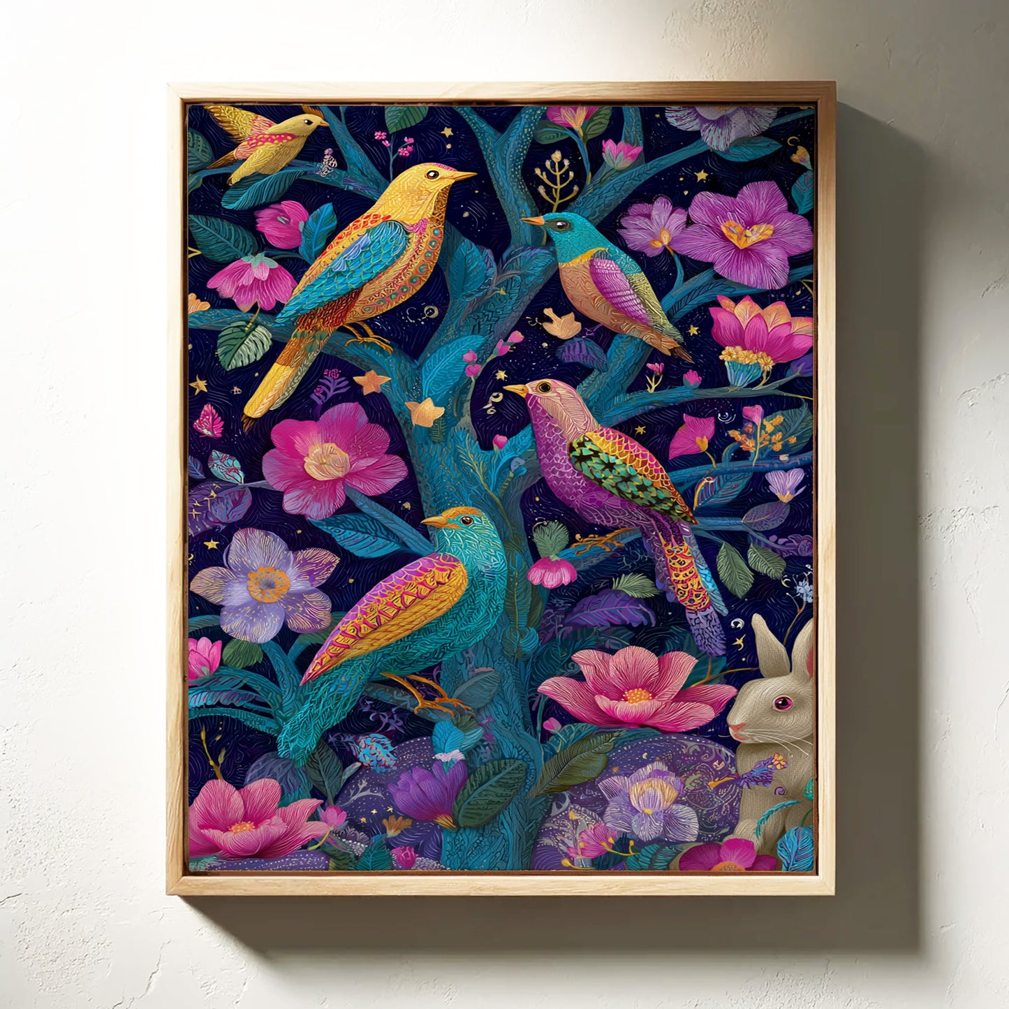 A Symphony of Colorful Companions