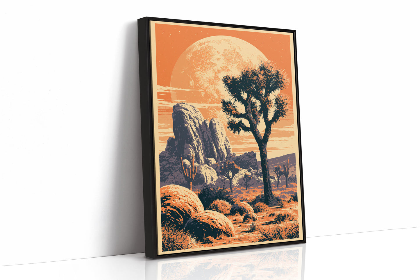 Joshua Tree at Moonrise