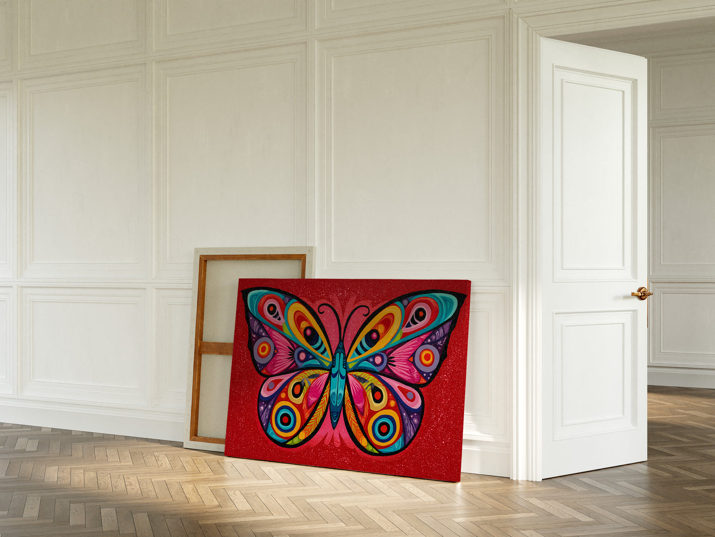 Colors Take Wing In Midnight Fire