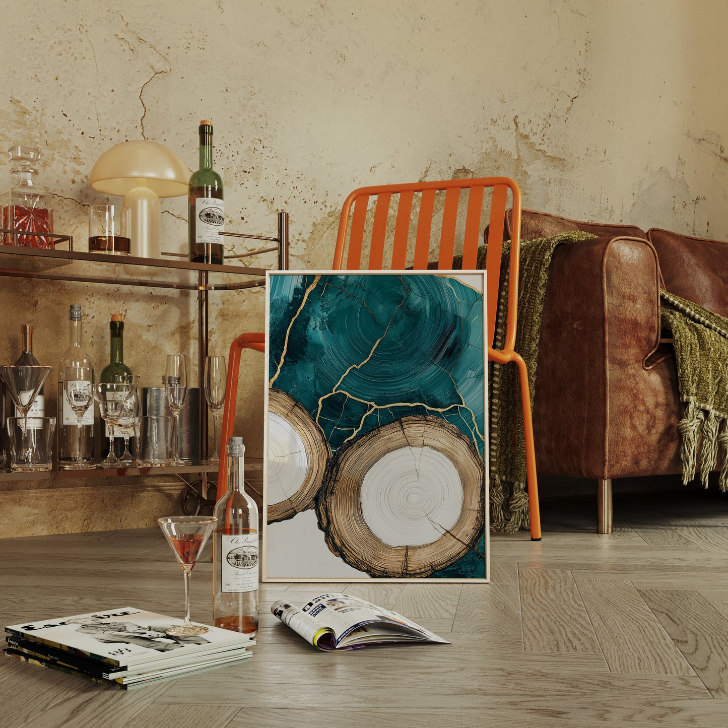 Earth Lines and Emerald Fracture