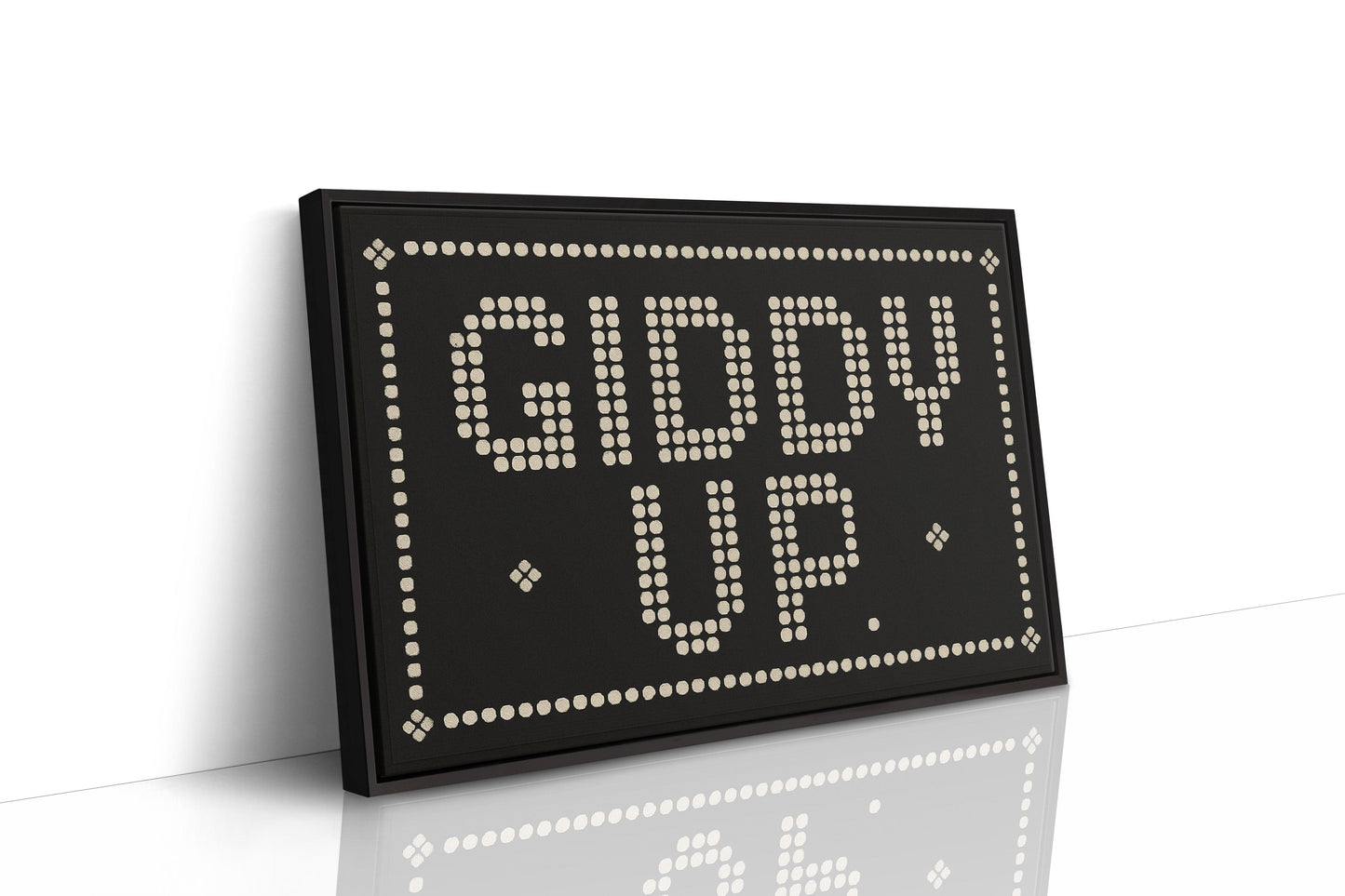 Giddy Up Western Typography