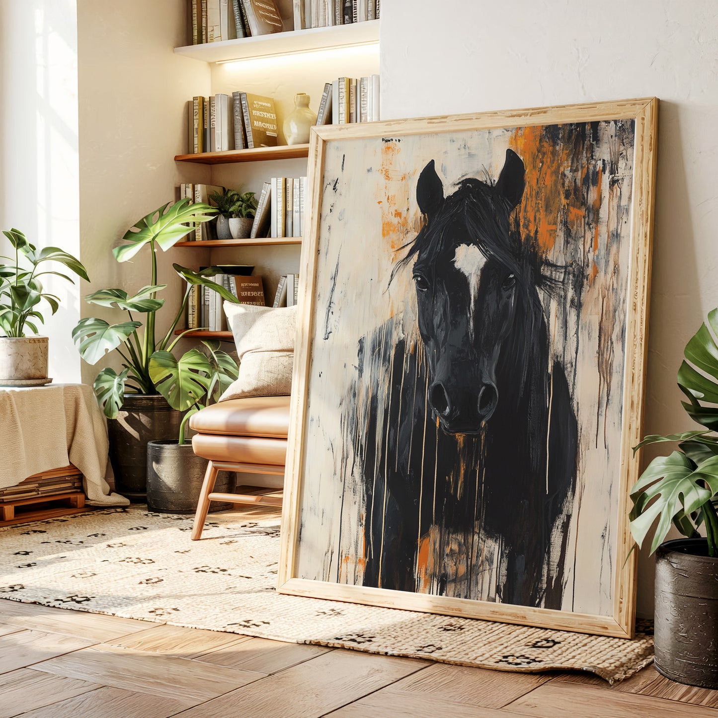 Burnt Sienna Blaze Stallion