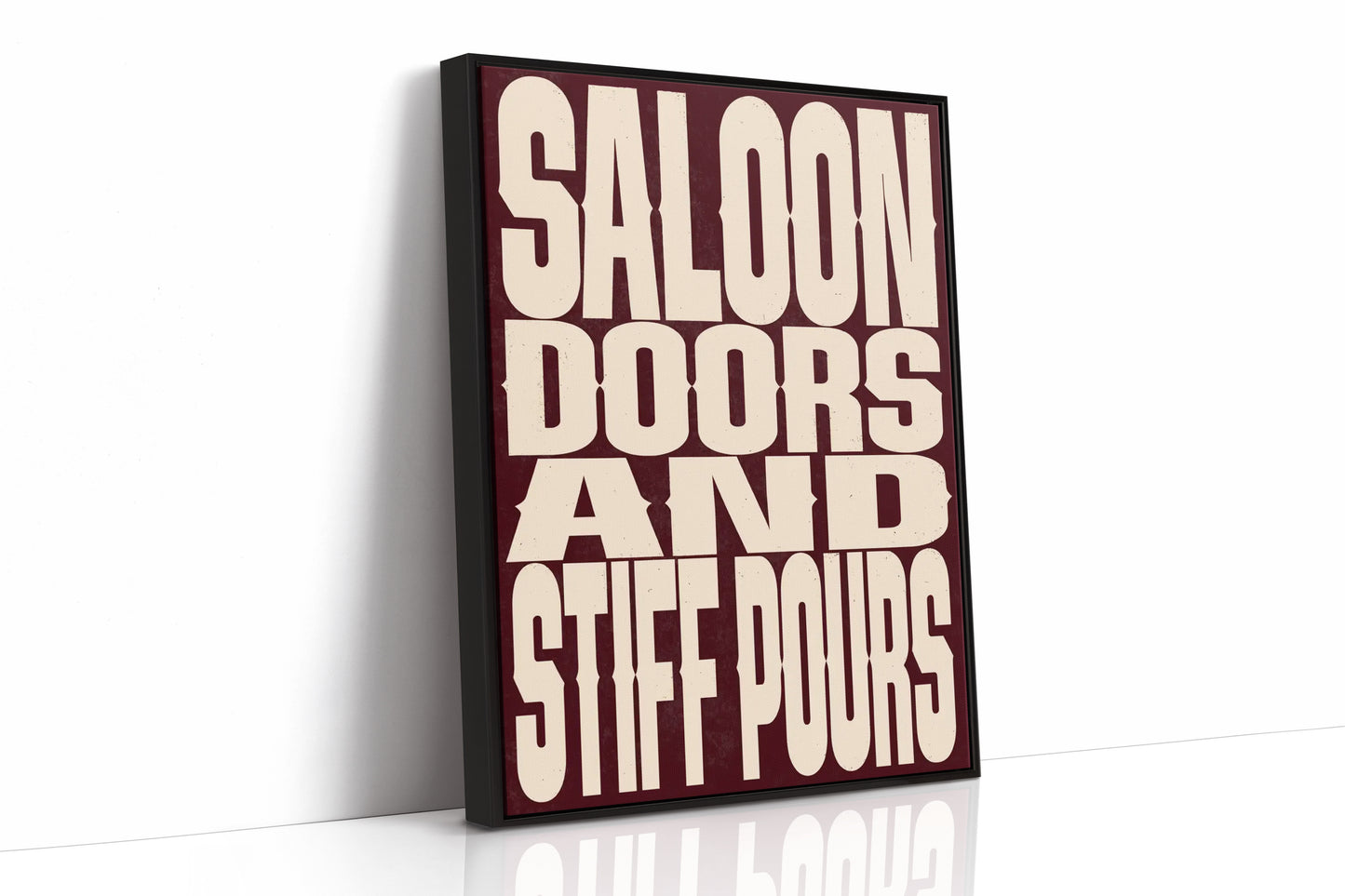 Saloon Doors and Stiff Pours