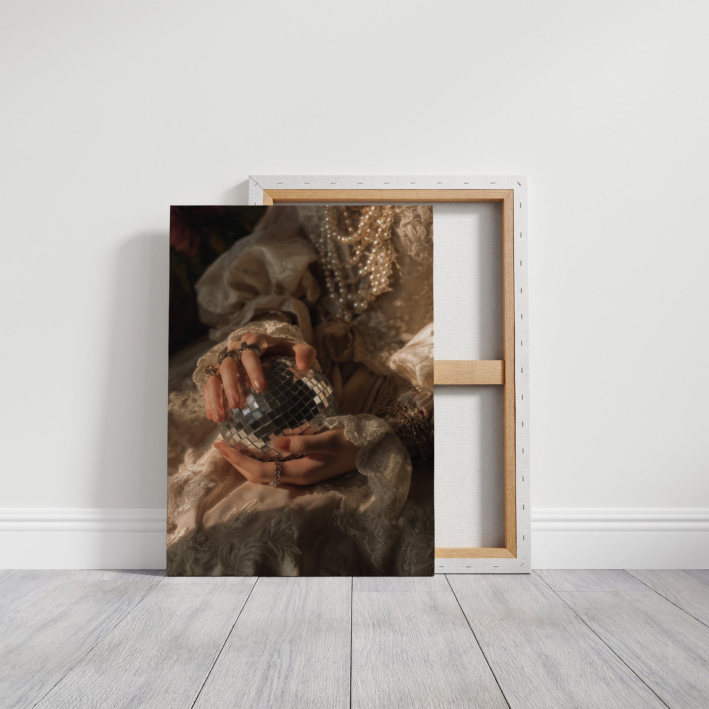 Mirrored Worlds In Delicate Hands