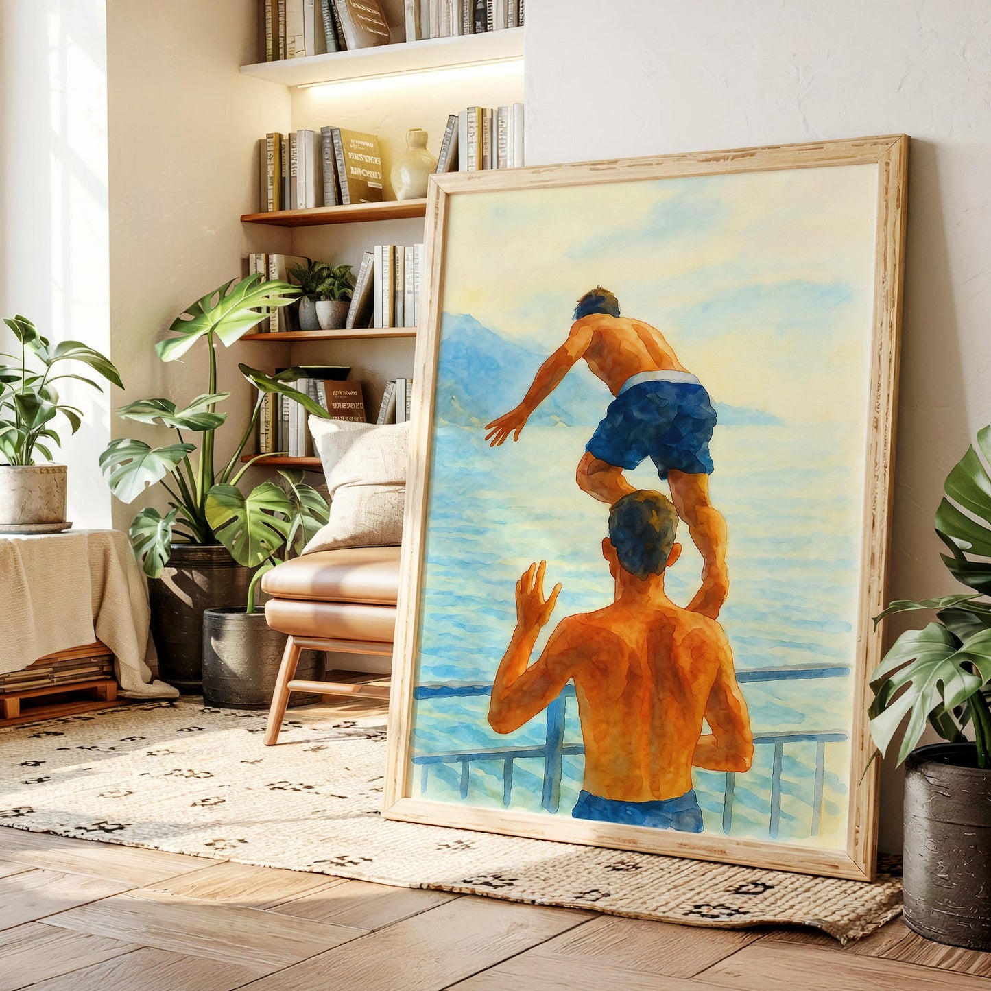 Summer Leaps Into Ocean Blue